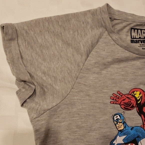 MARVEL Tee Short Sleeve Marvel.com XS NWOT - Picture 3 of 8
